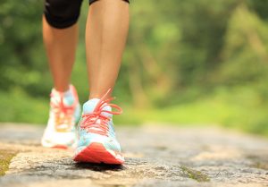 Walking has many health benefits.