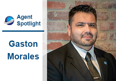 The December agent spotlight shines on Gaston Morales.