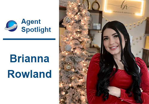 Brianna Rowland is the subject of this month's agent spotlight.